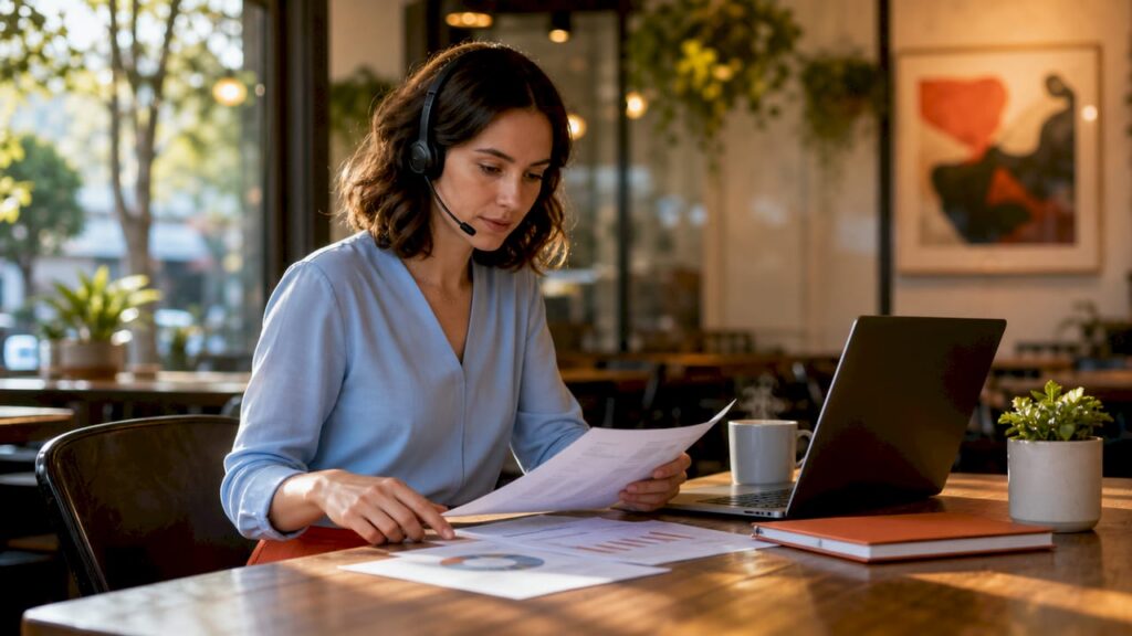 Ecommerce analyst reviewing product-market fit charts