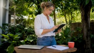 Australian eCommerce manager reviewing content strategy