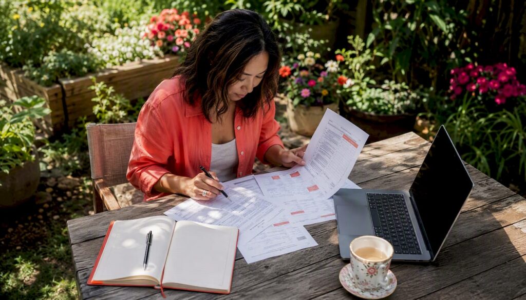 Woman analyzing eCommerce agency reports