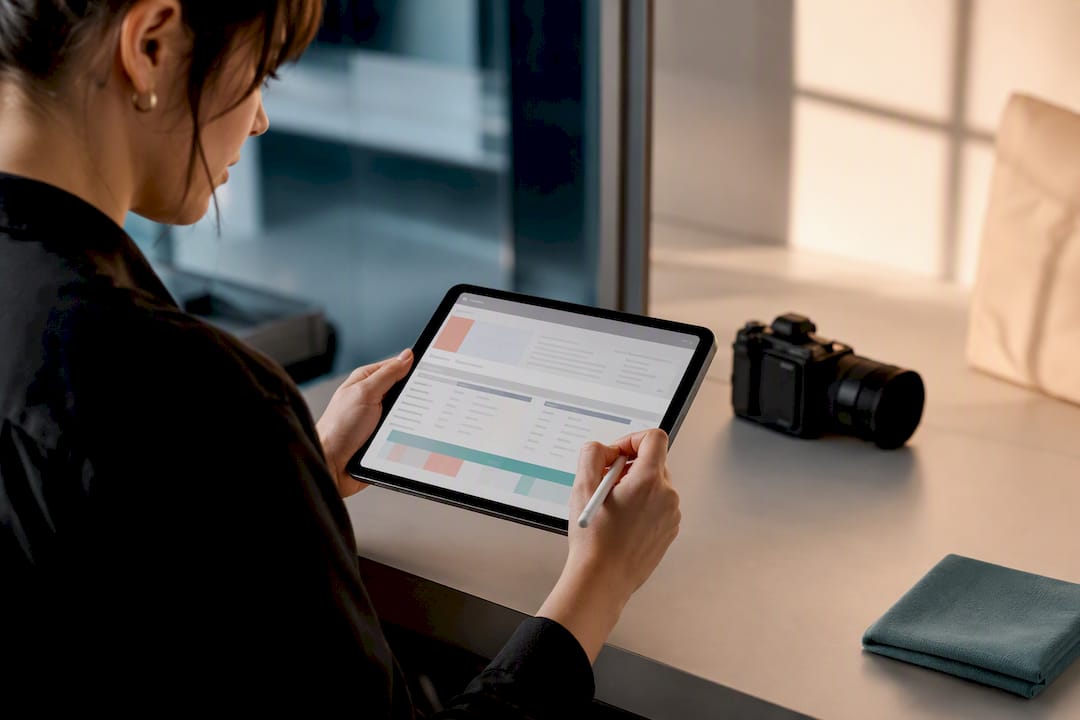 Marketer auditing an ecommerce product feed