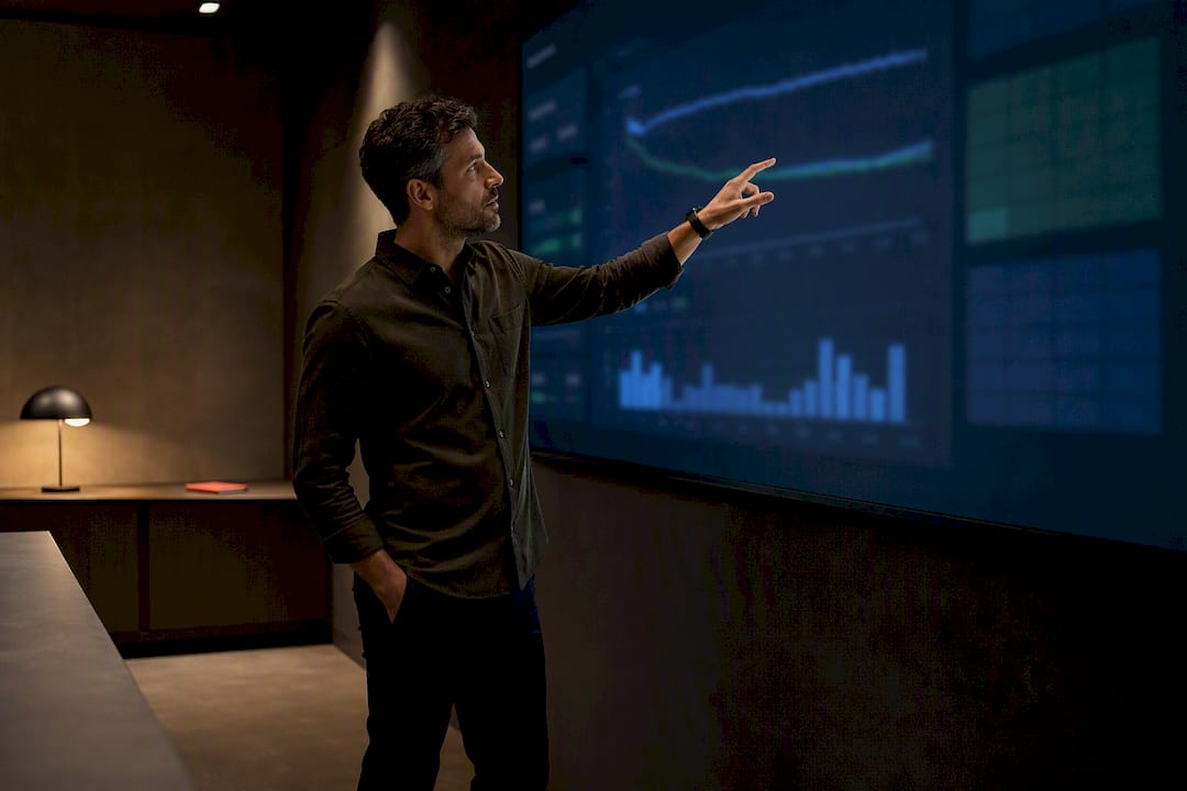 Analyst reviewing ecommerce cohort performance