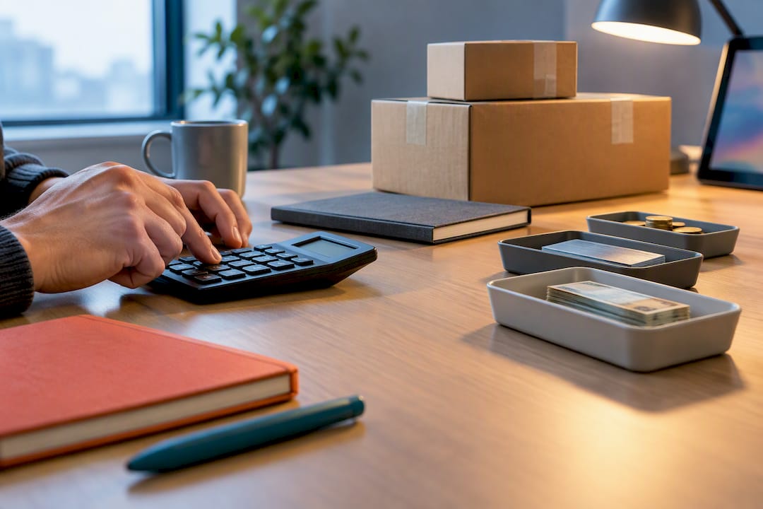 Ecommerce seller reviewing a valuation workspace