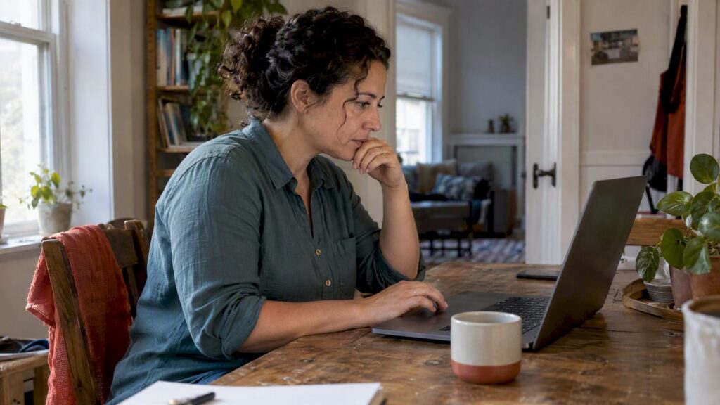 Ecommerce founder comparing homepage headline options