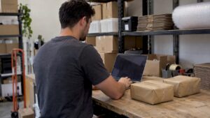 Store owner setting up an online price test